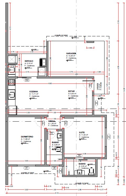 Geminado de Esquina com suíte mais um quarto  à Venda no Centro de Schroeder - Unidade 1